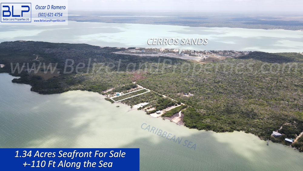 1.34 Acres Beachfront in Cerros