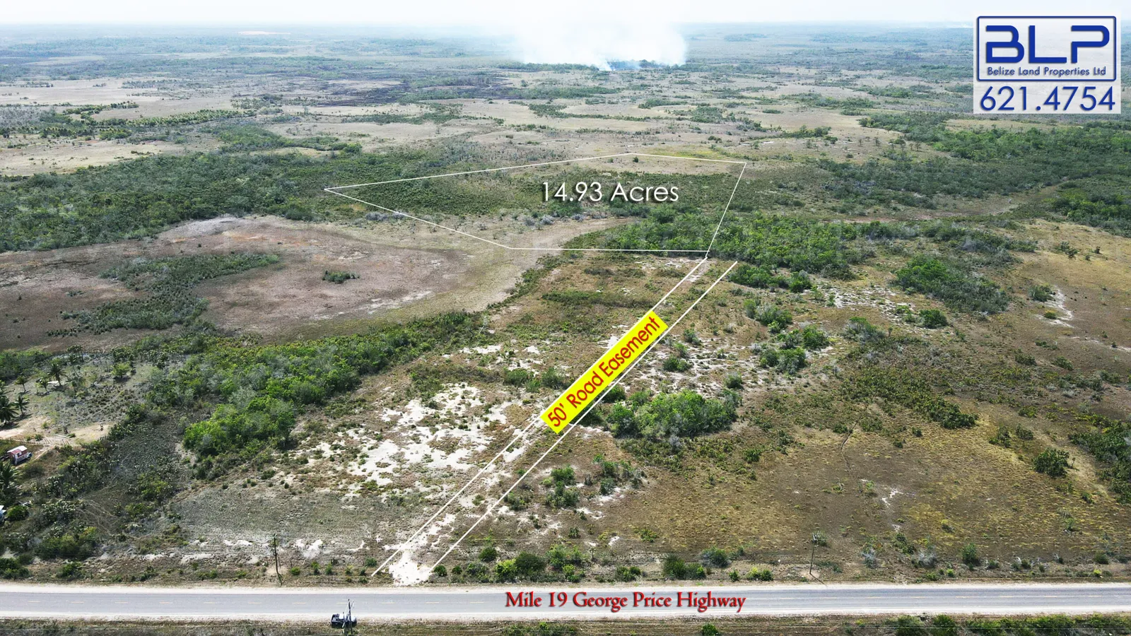14.93 Acres off George Price Highway