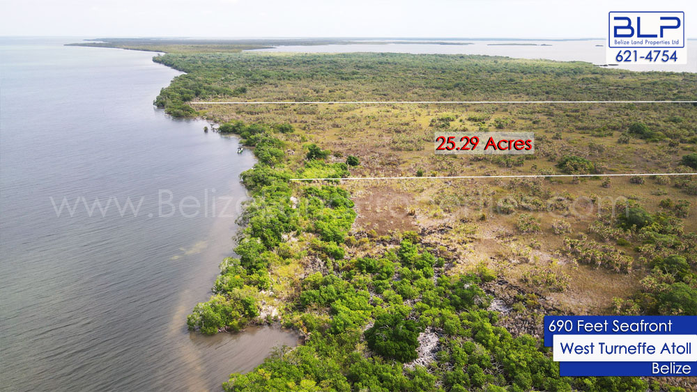 25.29 Acre in Turneffe Atoll