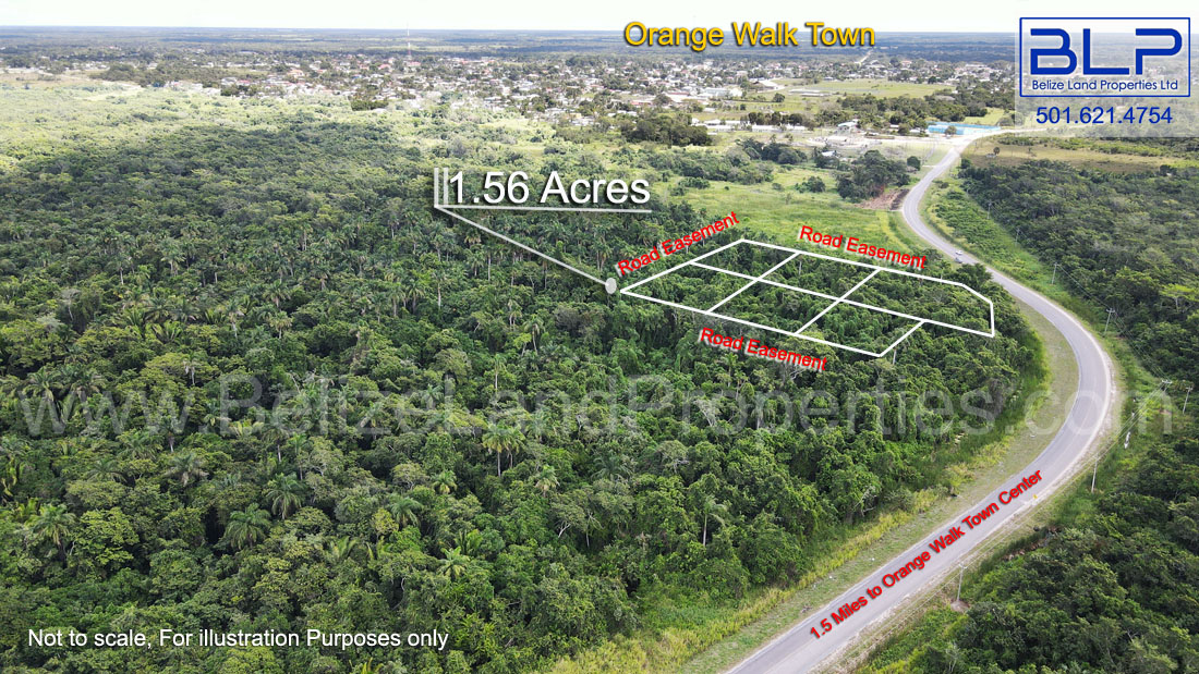 6-Lot Corner Block total 1.56 Acres on San Antonio Road