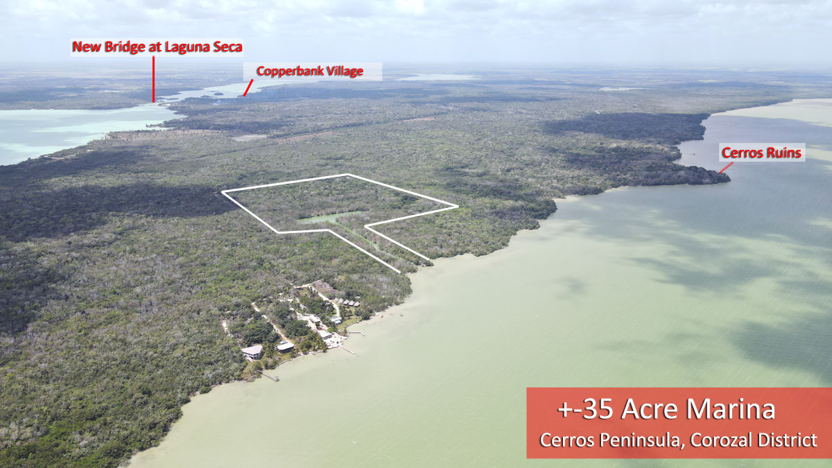 35 Acre Marina In Corozal