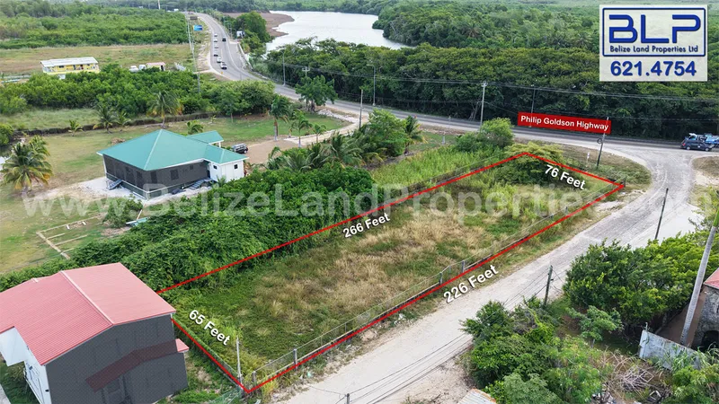 Prime 0.37-Acres Corner Property | Between Haulover Bridge & Ladyville