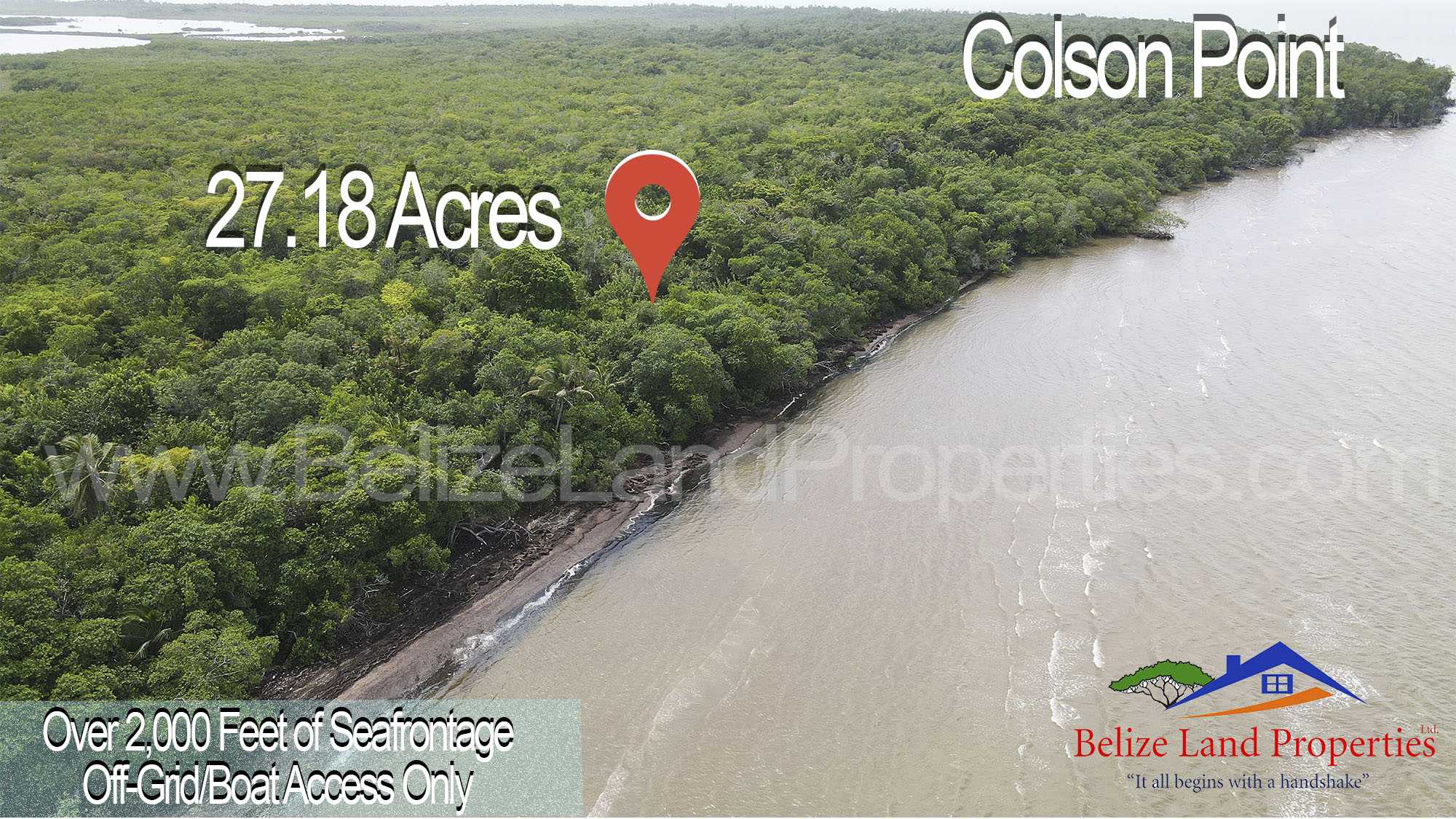 27.186 ACRES SEAFRONT COLSON POINT