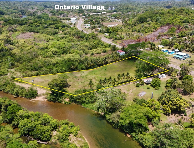 Belize River Frontage Land