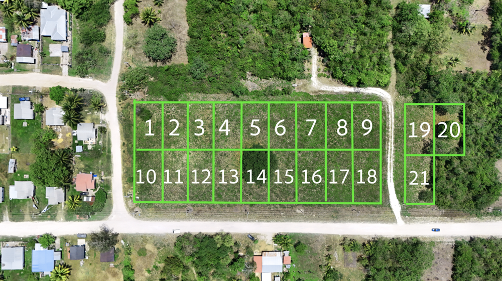 Belize Home lots near San Ignacio