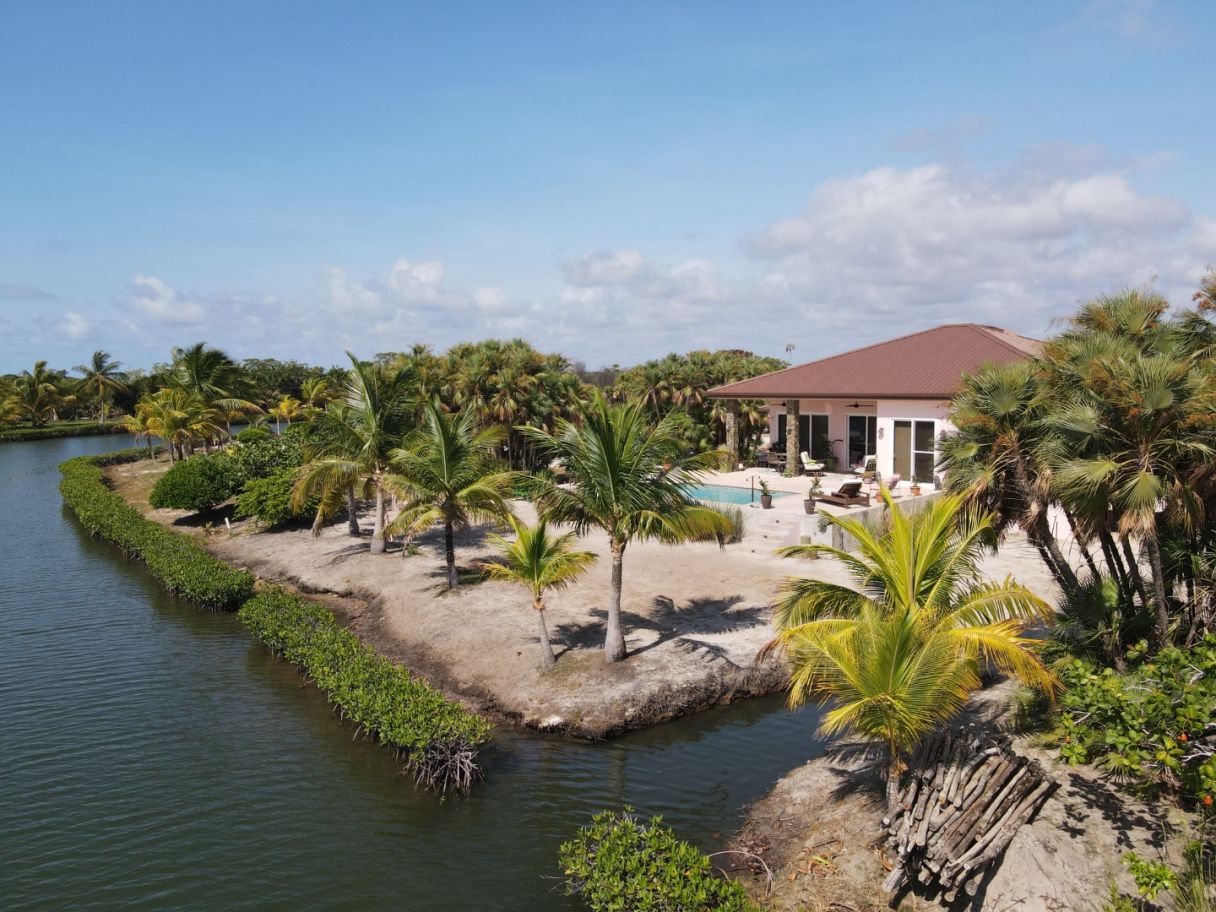 New Construction Waterfront Home in Naia Resort, Placencia Peninsula Belize