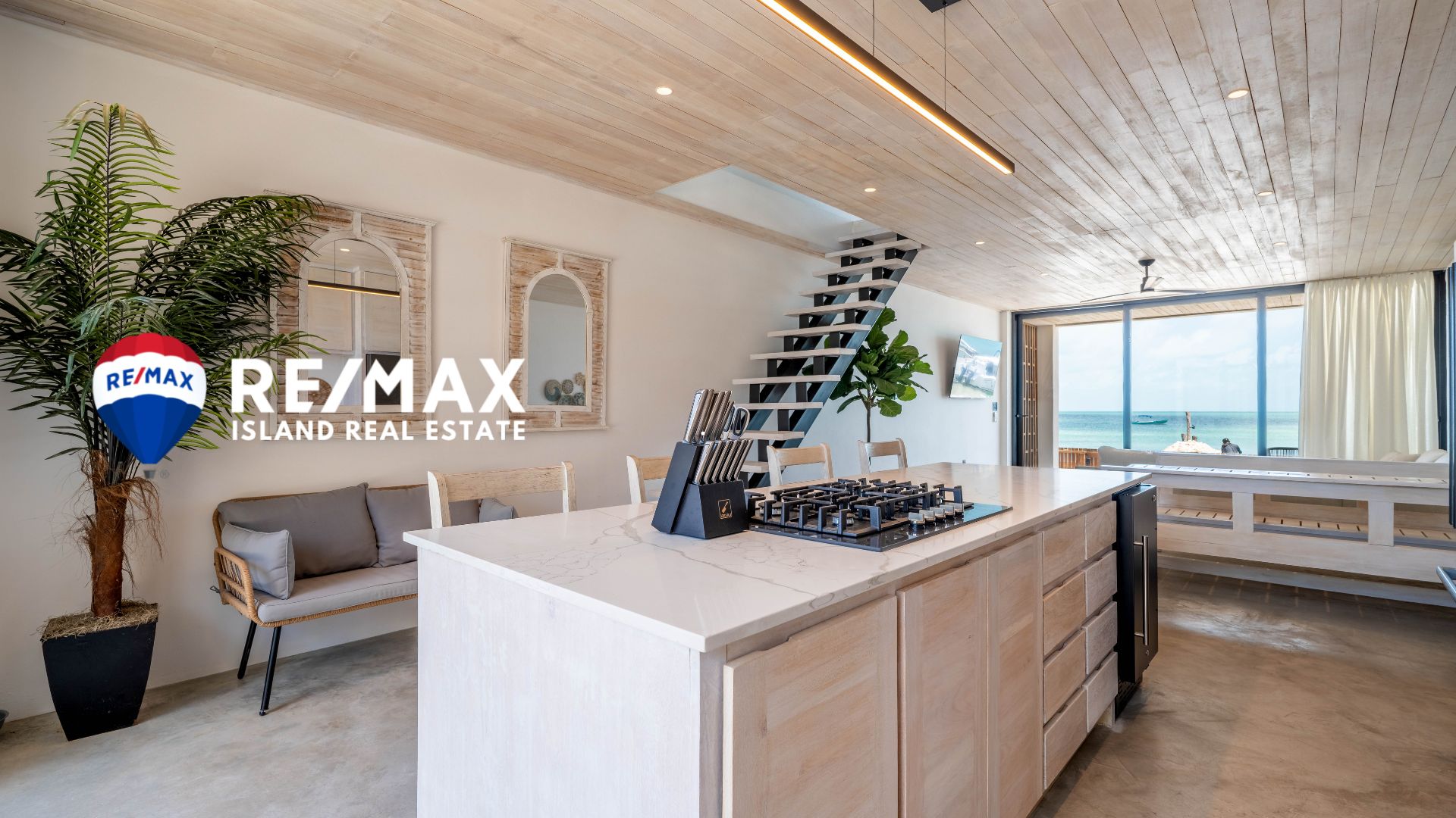 Brand New Beachfront Home for Sale in Caye Caulker – 4 Bed, 4.5 Bath with Private Pool