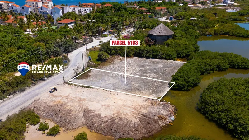 Prime Commercial Lot 3 Miles North of San Pedro Town