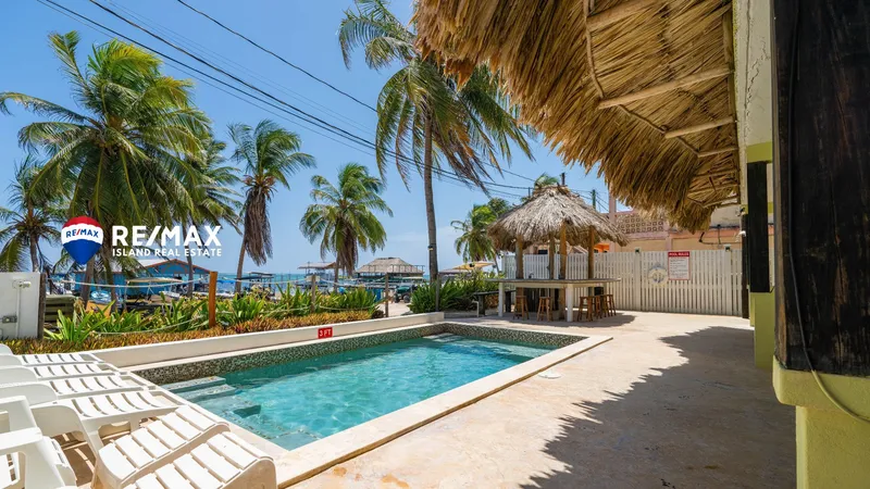 The Palapa House San Pedro Beachfront Condo for Sale