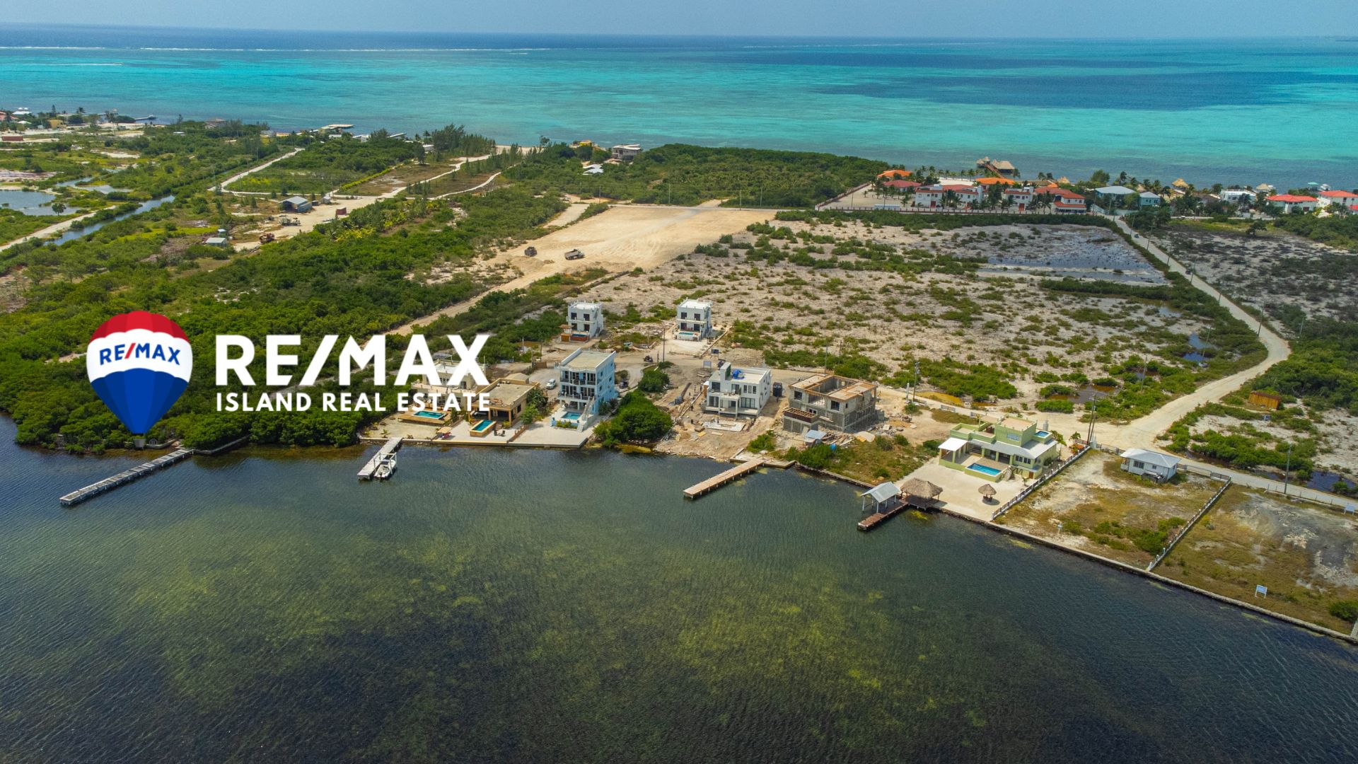Waterfront Homesite with Sunset Views in Tarpon Bay Belize