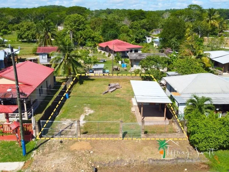 #4228 – Prime Residential/Commercial Lot for Sale in Beautiful Bullet Tree Falls Village, Cayo District, Belize