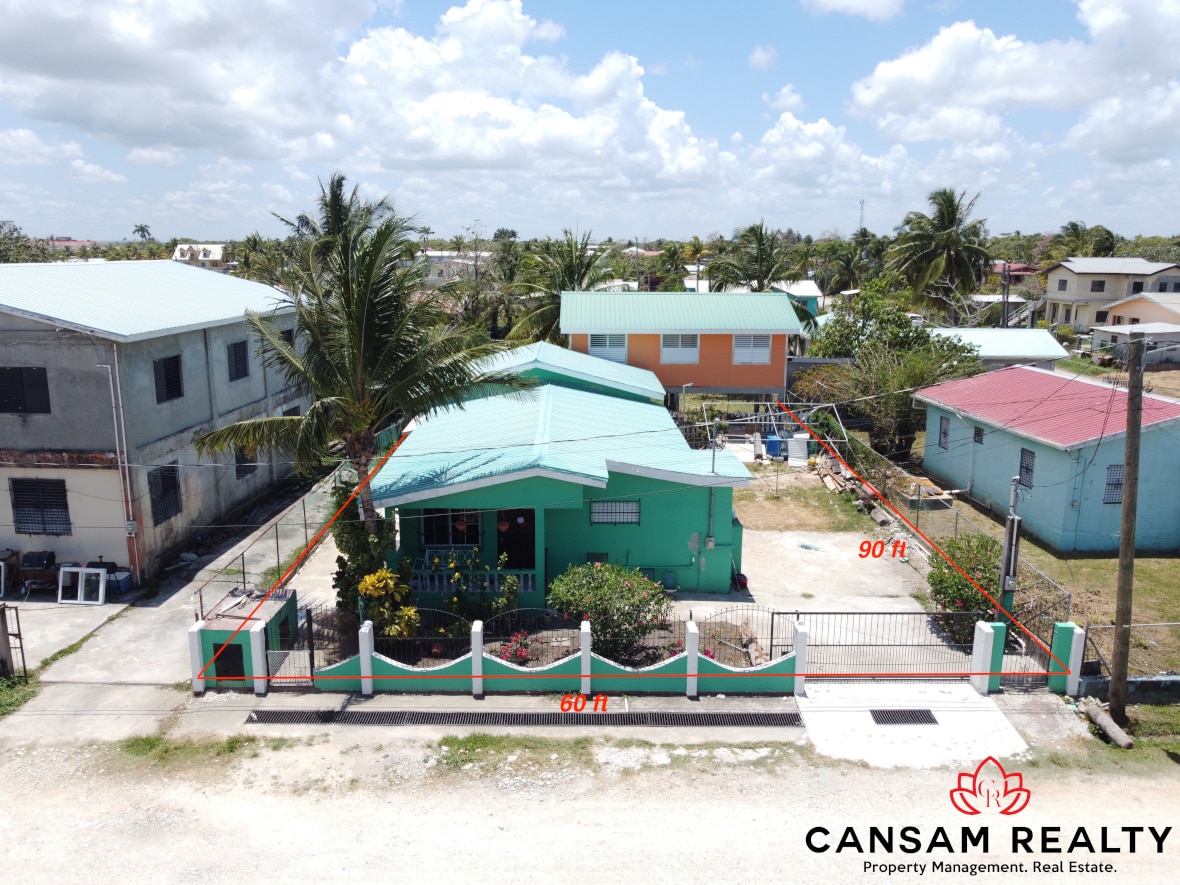 3 Bedroom, 2 Bathroom Turn key Home on Yellow Tail Street, Ladyville Belize District – Prime Location