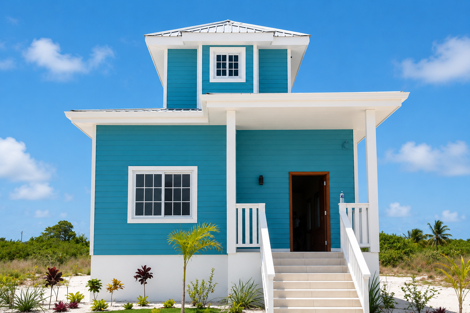 Newly Constructed 2 Bedroom , 2 Bathroom Home at Manatee Shores- North Island, Caye Caulker