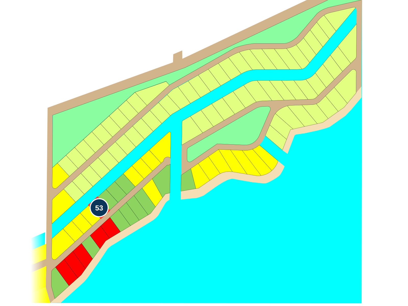Cerros Sands Phase 2 Lot 53 — 1st Row Canal
