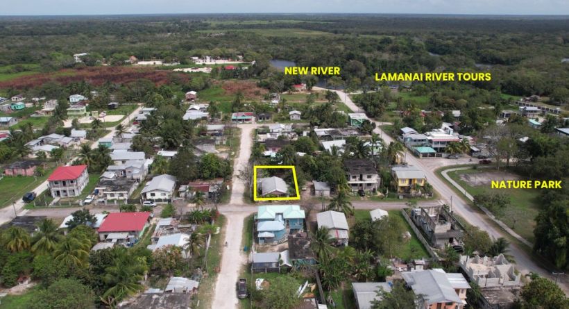 Charming Home on a Corner Lot in Orange Walk Town, Belize