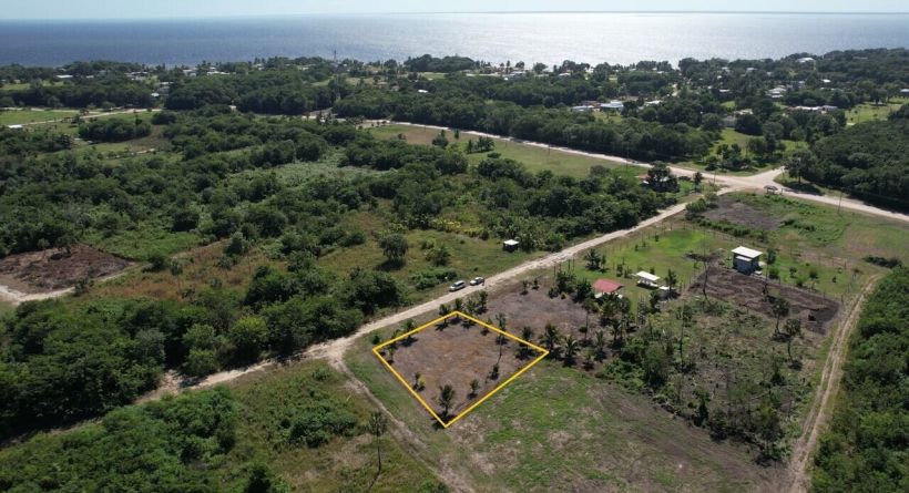 Clean, Clear Corner Lot in Consejo Village Outskirts, Corozal District