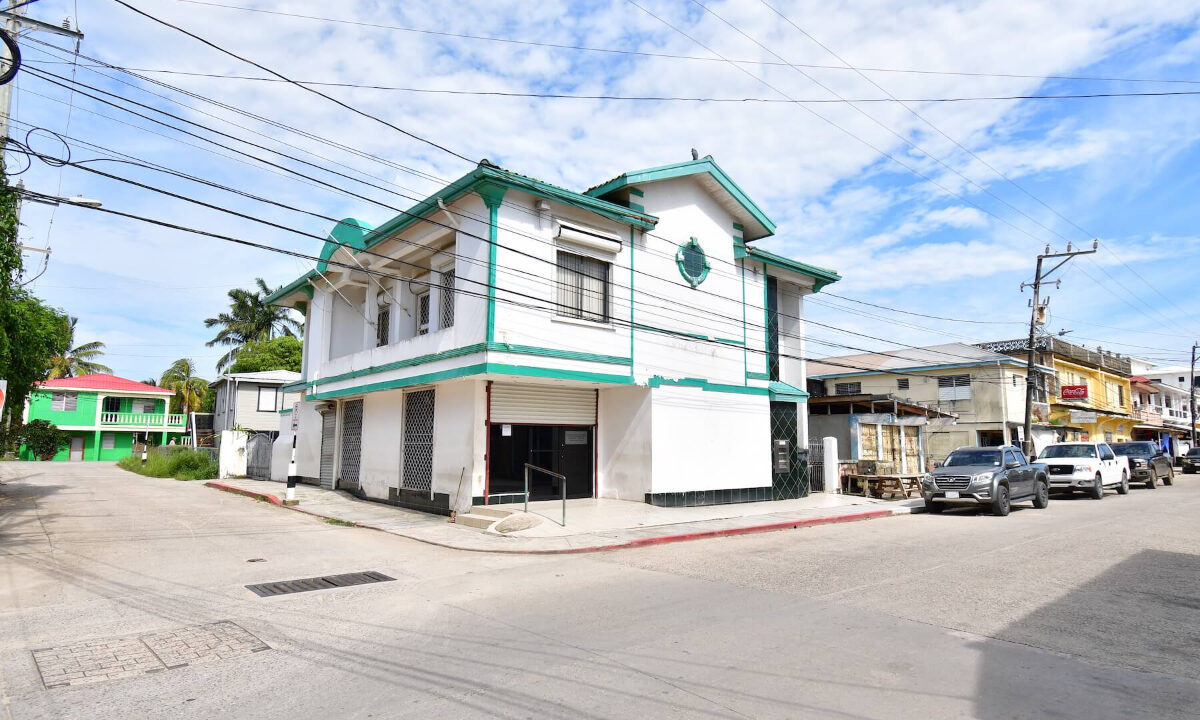 Commercial Building formerly Belize Bank on St. Vincent Street, Dangriga Town