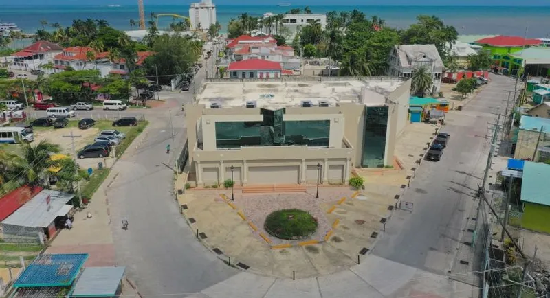 Commercial Building (formerly Mirab) - Corner Cork and Fort Streets, Belize City
