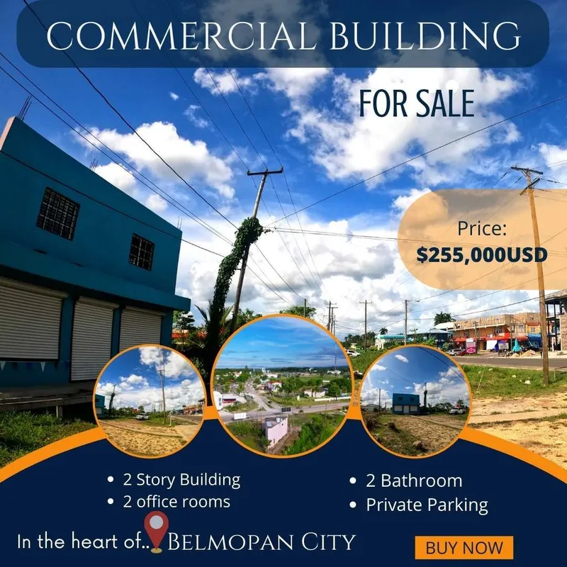 Commercial Building In Belmopan City, Cayo District