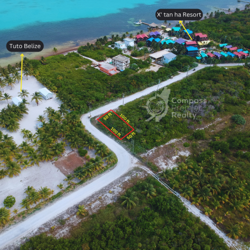 Prime Lot – North from San Pedro Town