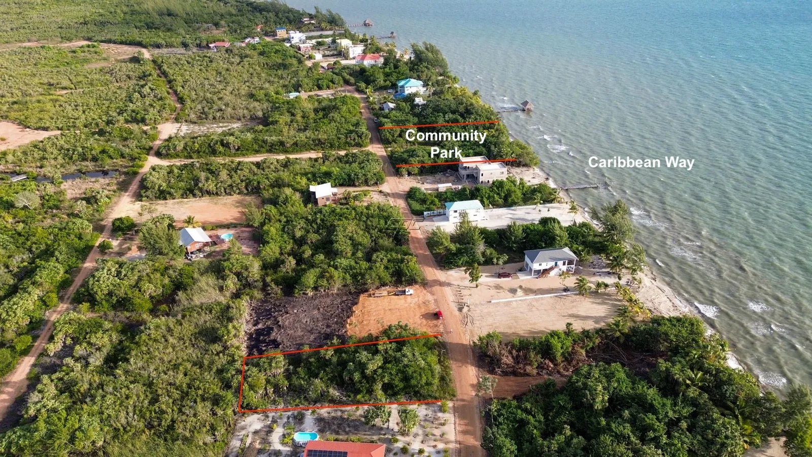 Gorgeous Residential Lot for Sale in Caribbean Way, Placencia Peninsula