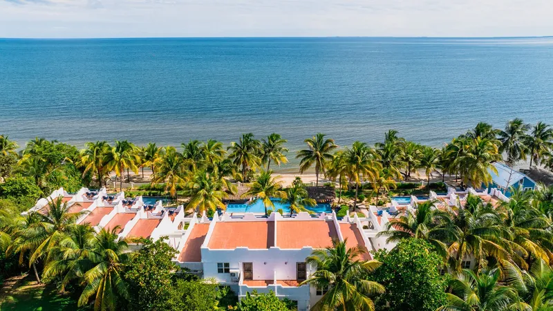 Sarkiki Villas on the Caribbean Sea