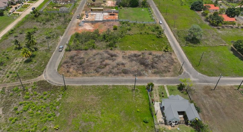 Double Corner Lots in University Heights Belmopan City