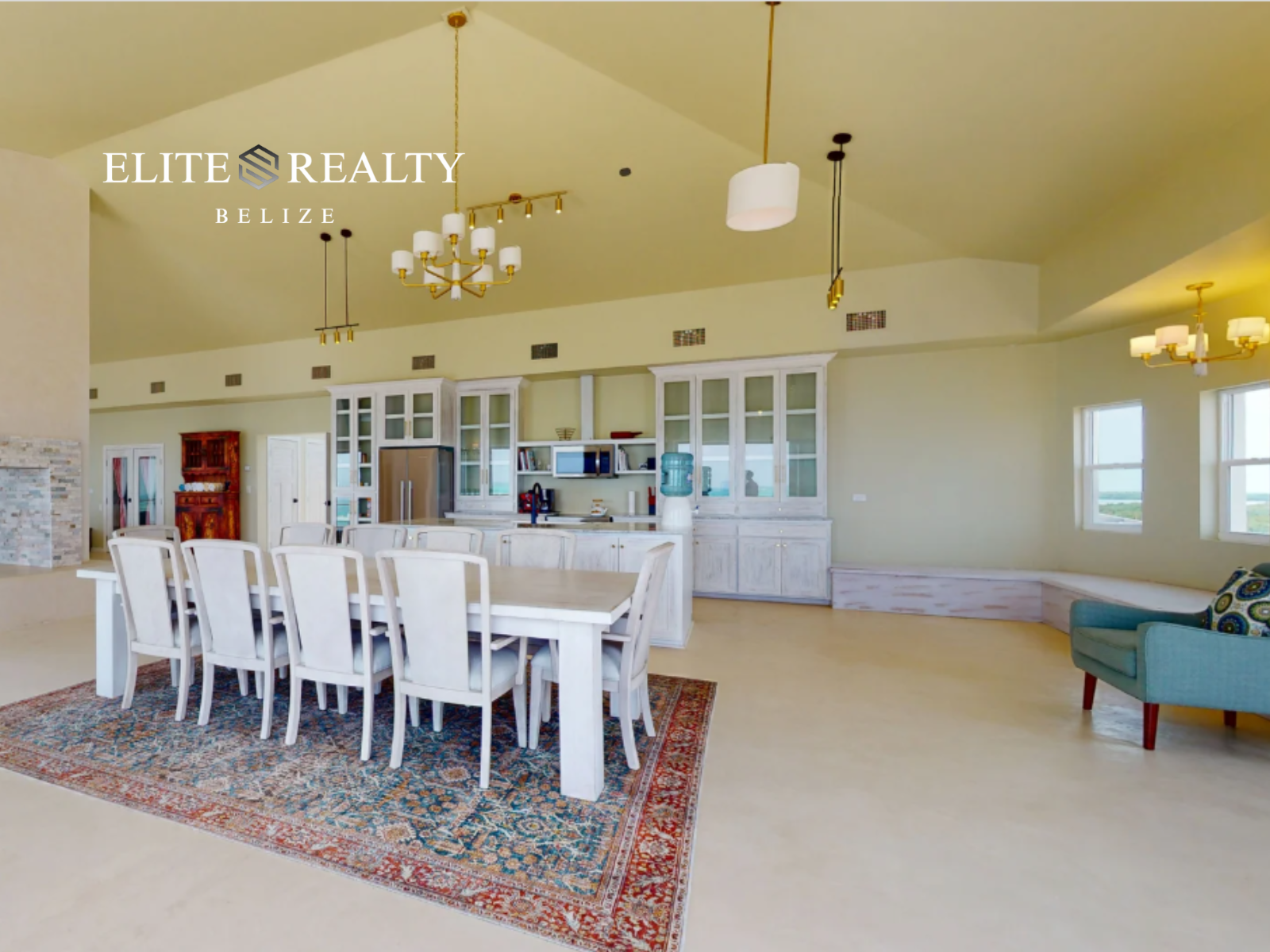 5,000 Sq. Ft. Oceanfront Penthouse for Sale in Ambergris Cay.