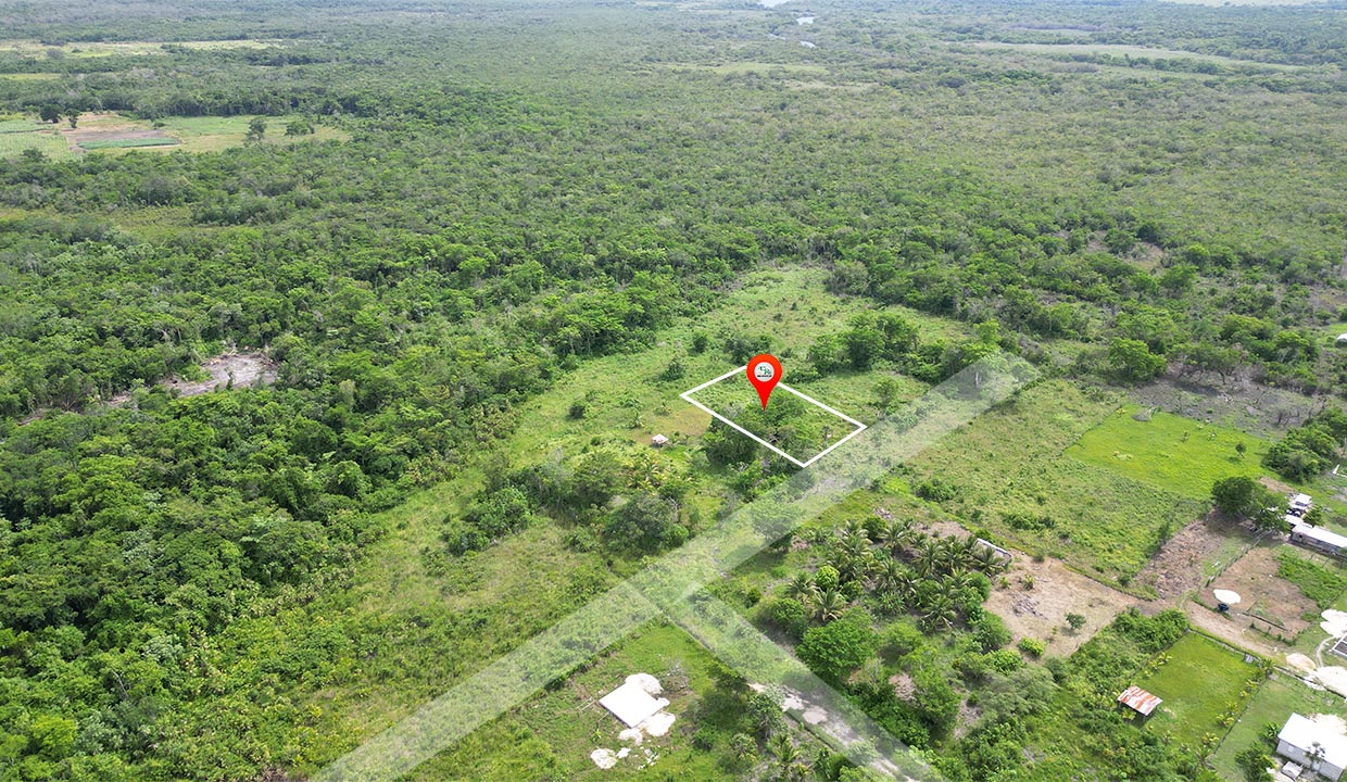 Residential Vacant Lot in Carmelita Village Orange Walk District in Northern Belize