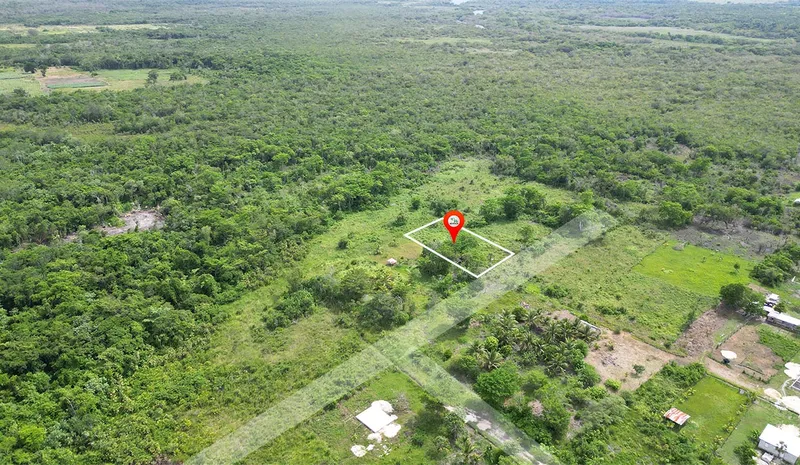 Residential Vacant Lot in Carmelita Village Orange Walk District in Northern Belize