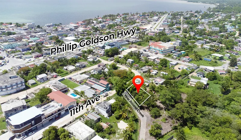 Large Residential lot on 11th Street in Corozal Town Northern Belize
