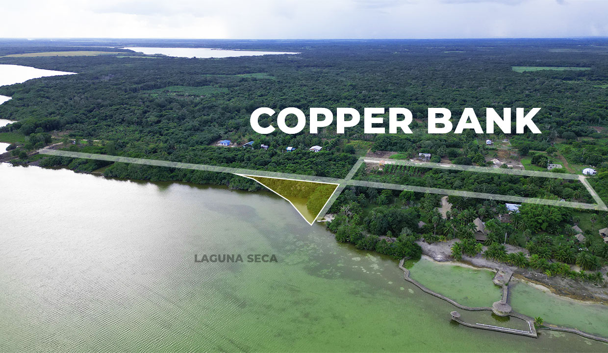 Rare Find water front property in Copper Bank Village Corozal District in Northern Belize