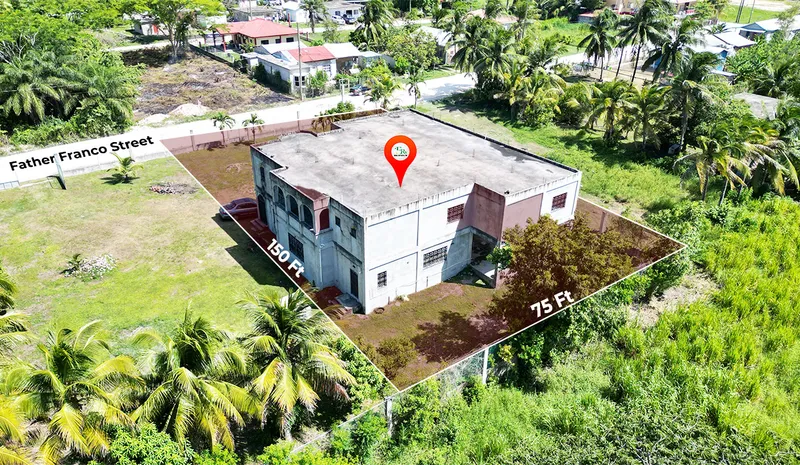 Spacious 2 storey 6 bedroom 6 bathroom home on Father Franco Street Orange Walk Town