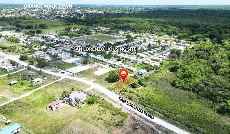Vacant Residential Property on San Lorenzo Housing Site Orange Walk District Norther Belize