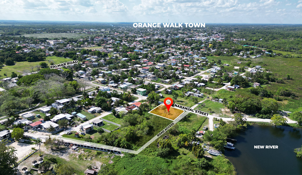 Corner Double Lot Home on Naranjal Road Orange Walk Town Northern Belize