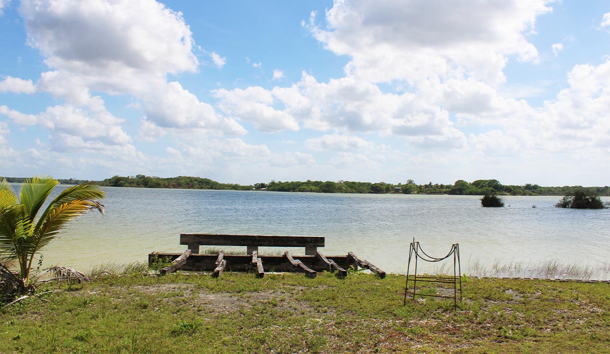 0.75 Acre Honey Camp Lagoon Front Lot in the Orange Walk District in Northern Belize