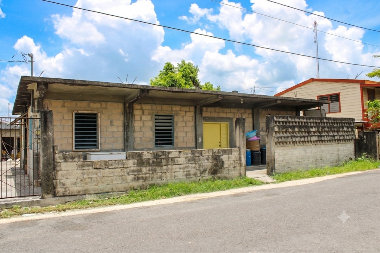 Fixer-upper located on San Victor Street Orange Walk Town in Northern Belize