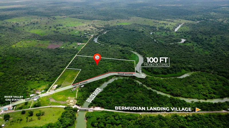 23 Acre Parcel along the Belize River in Bermudian Landing Village, Belize District, Belize