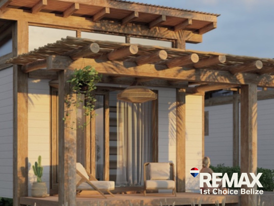 HL- 168 - Escape to Paradise at Aruna in San Pedro Belize: Canal-front Tiny Home - Itzamna Model