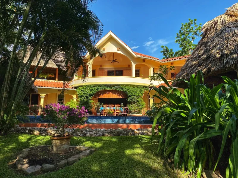 Exquisite, Fully Furnished 3 Bedroom Home + Guest House + Pool on the Macal River with Excellent Views of San Ignacio Town