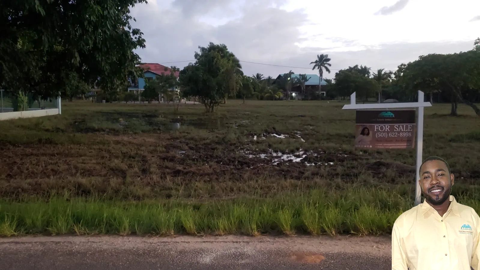 Residential Lot #17 in Placencia Bay Development.