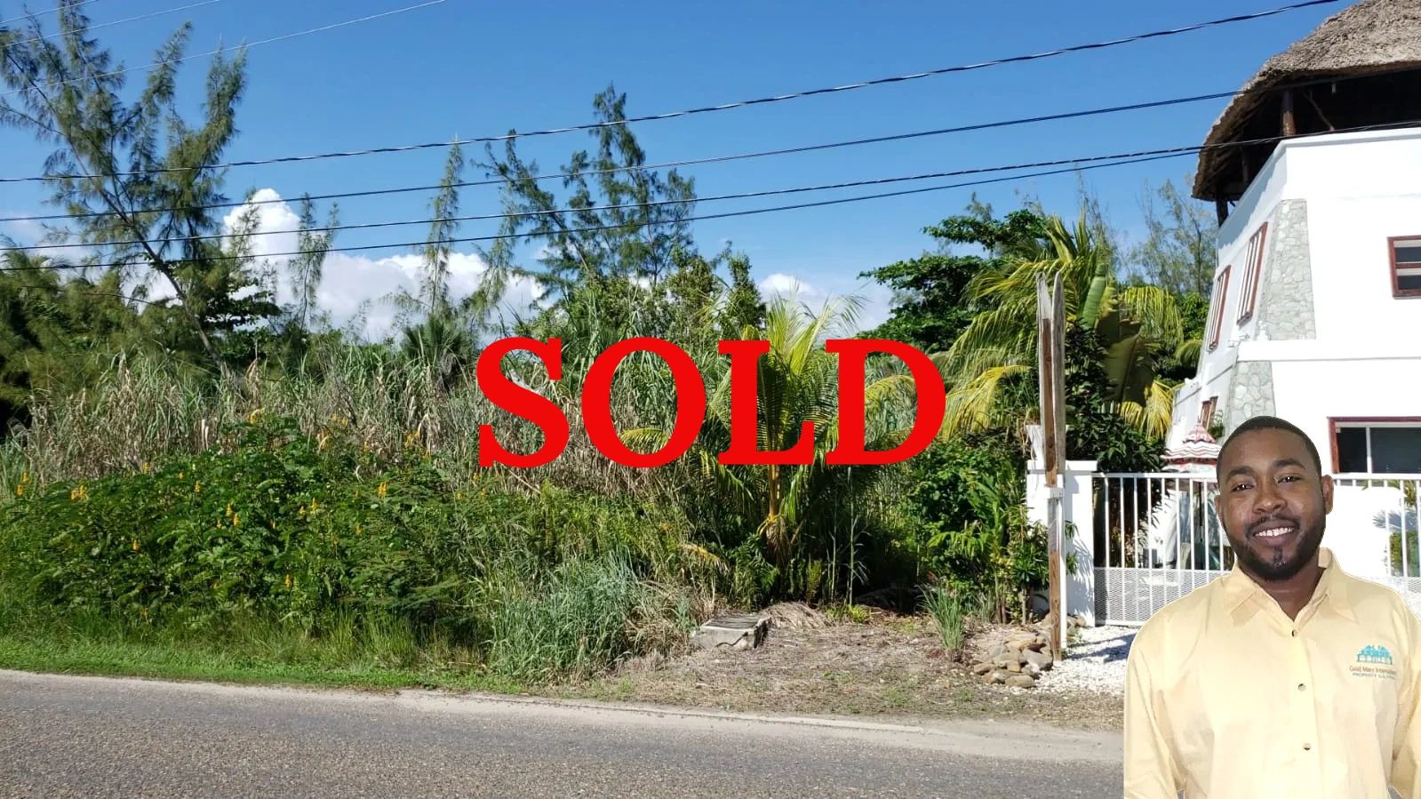 70'x 90' Residential Lot # 34 in Placencia Bay Development.
