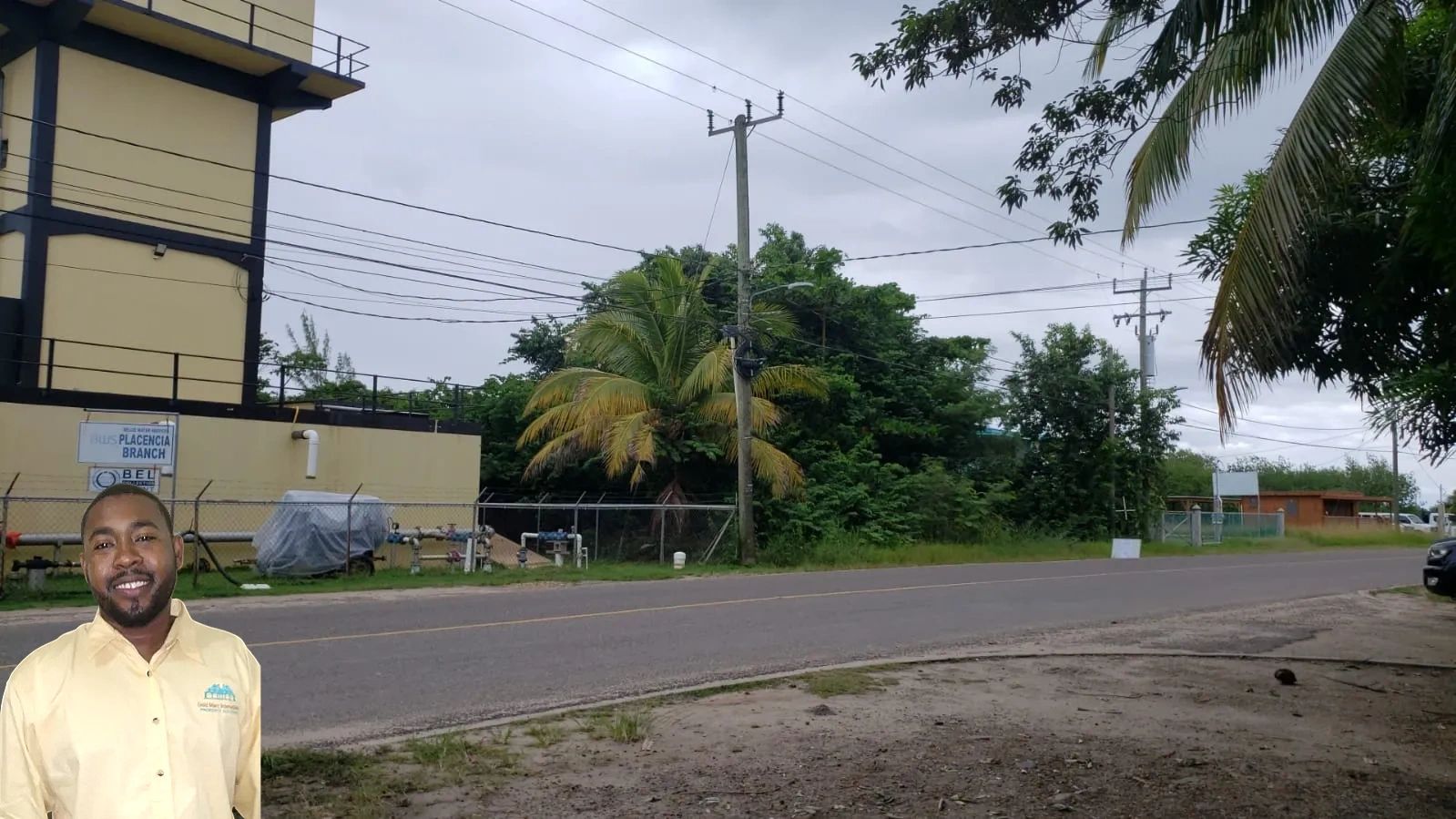 70'x 90' Residential/Commercial Lot #85 in Placencia Bay Development.