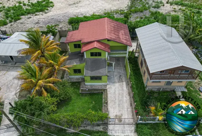 4-Bed 3-Bath Two-Storey Home with Commercial Potential in Kontiki Area, San Ignacio