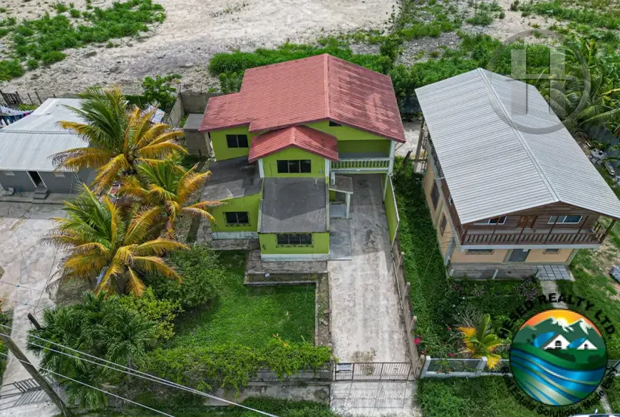 4-Bed 3-Bath Two-Storey Home with Commercial Potential in Kontiki Area, San Ignacio