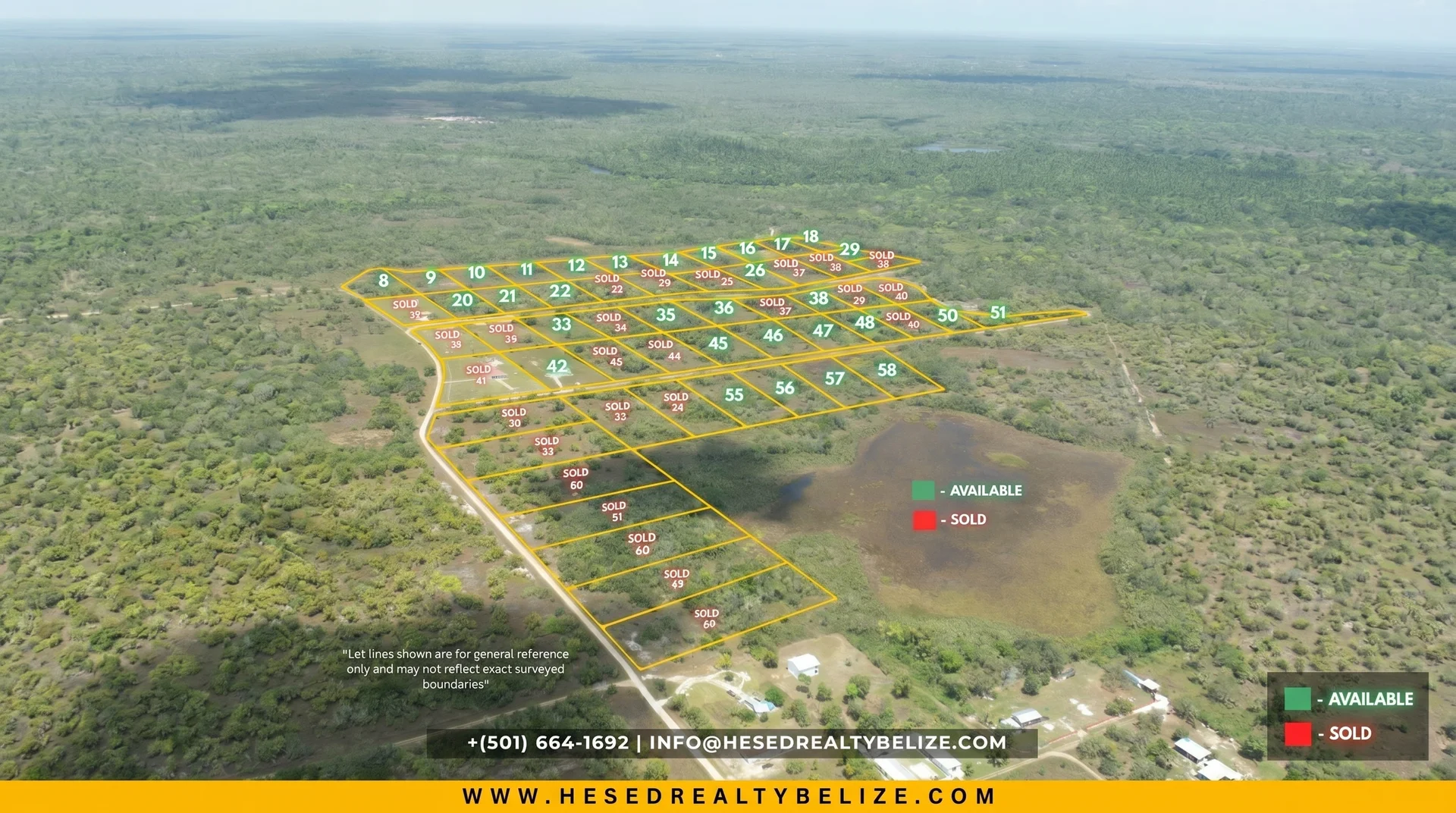 2-Acre Cleared Residential Lots with Utilities, Subdivision, Burrell Boom, Belize District