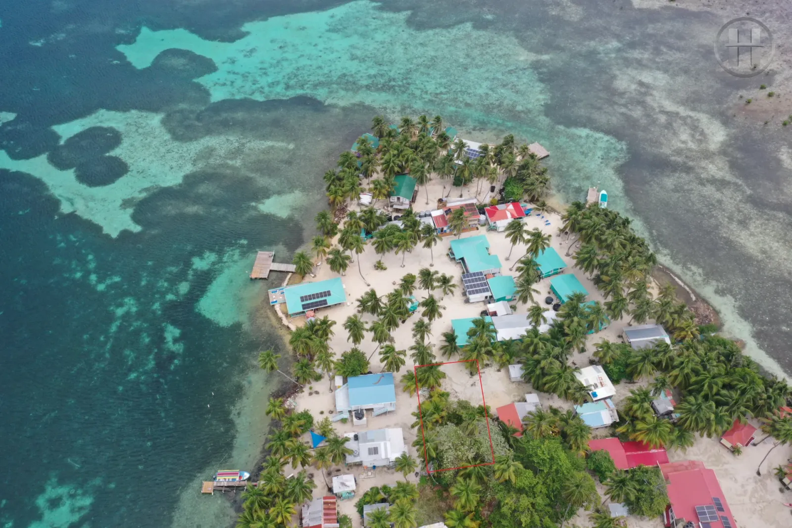 Tobacco Caye – Ready-to-Build Beachfront Lot 100 ft from the Sea, Stann Creek
