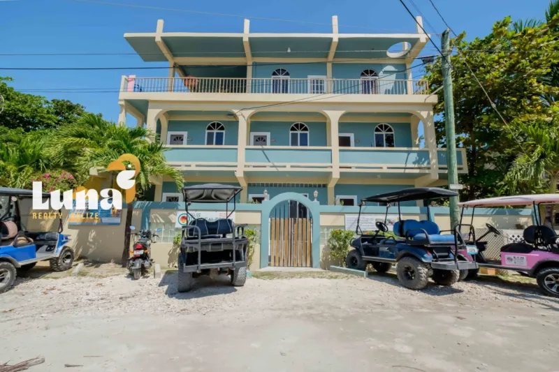 JUST REDUCED - Belize Tropical Dream Villas: Boutique Rental-Income Property For Sale | 0.5 Mile South San Pedro Town