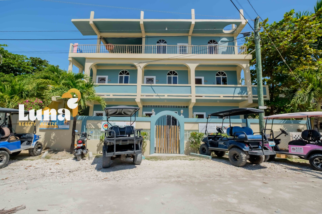 JUST REDUCED - Belize Tropical Dream Villas: Boutique Rental-Income Property For Sale | 0.5 Mile South San Pedro Town