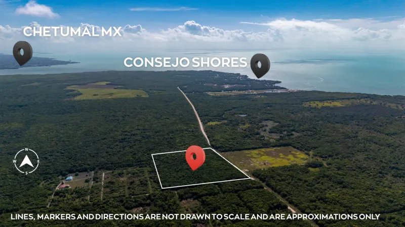 20 Acres Along Belize's Growing Consejo Road Corridor